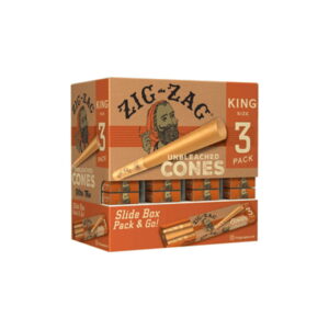 ZIG ZAG CONES UNBLEACHED KS (3/36CT)