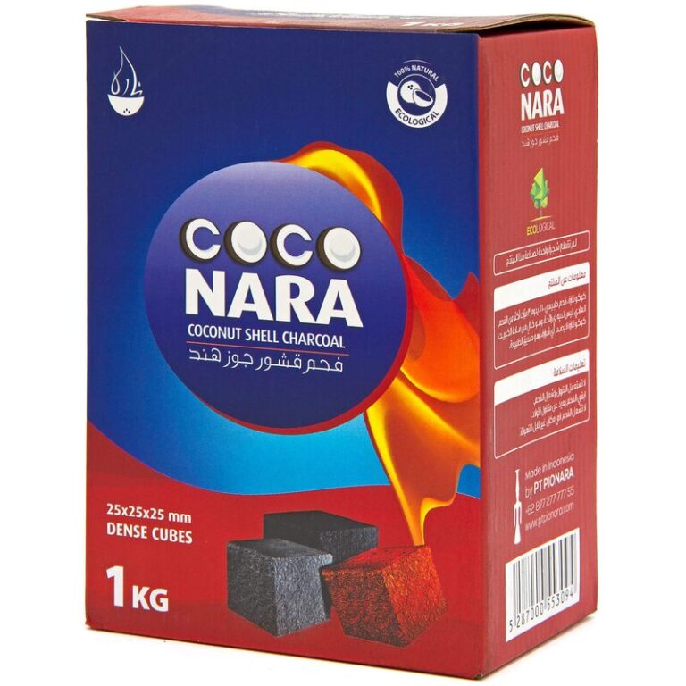 COCO NARA CHARCOAL SINGLE 25MM 1KG