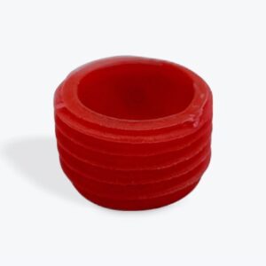 KM STEM RUBBER RED 1CT